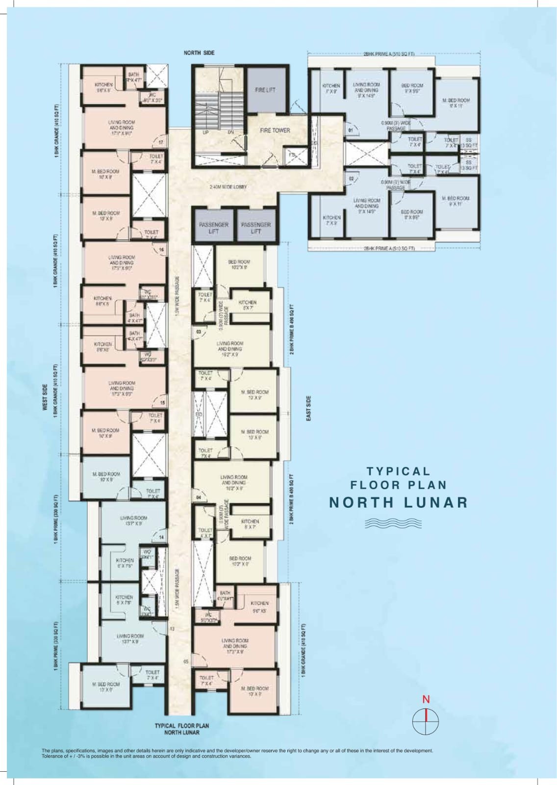 Typical floor plan