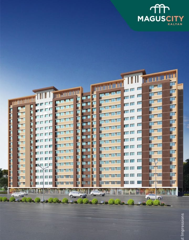 Magus City Kalyan G+19 riverside tower render